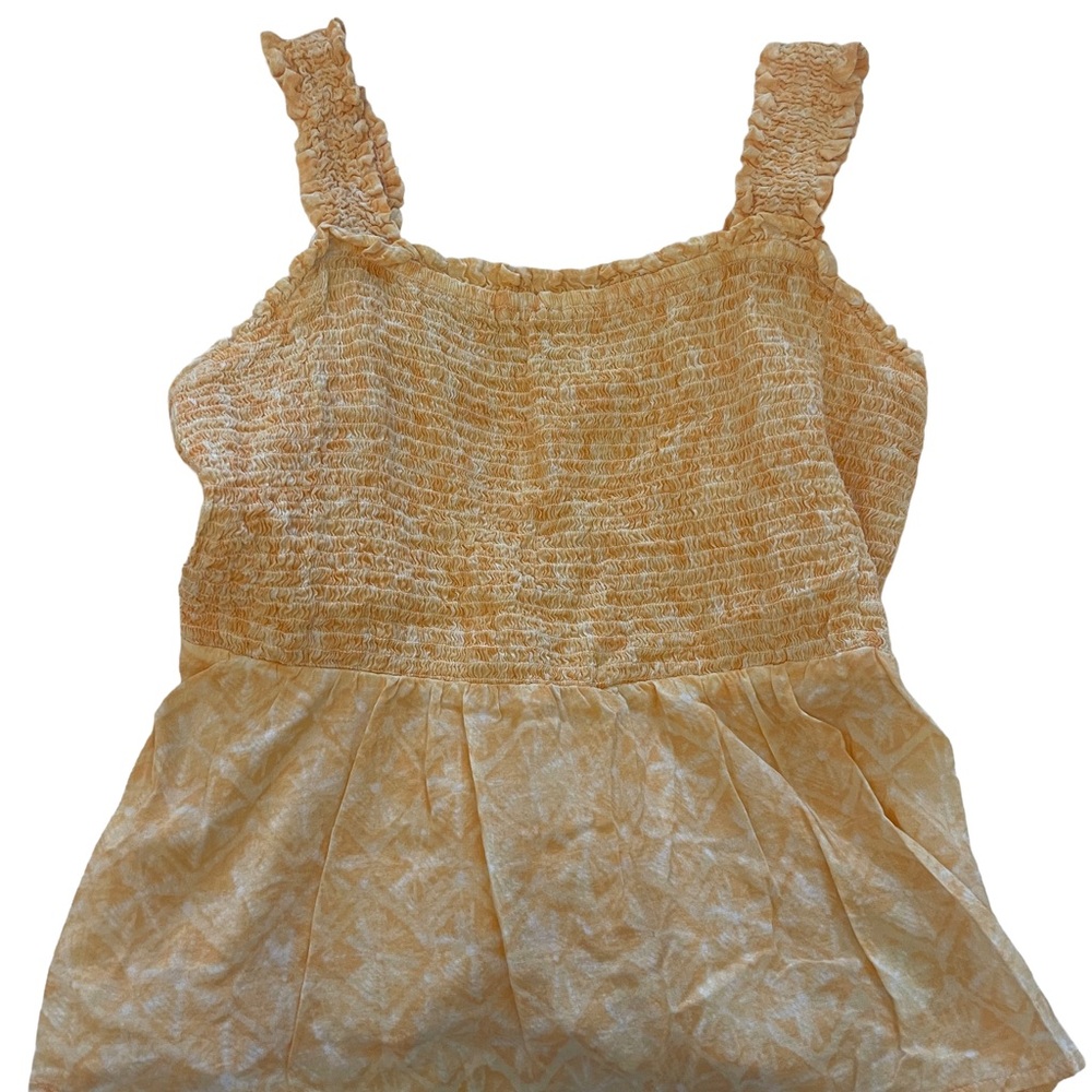 Orange Sleeveless Top